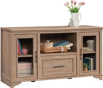Sauder Rollingwood Commercial Office Credenza, Brushed Oak finish