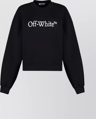 Off-white logo print sweatshirt
