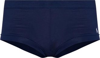 Polo Ralph Lauren Cotton Girlshort - - Underwear - Donna - Blu - XS