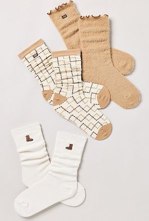 UGG Classic Crew Socks, Set of 3