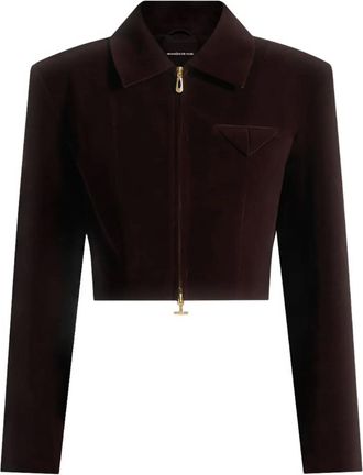 Mani&egrave;re De Voir Giacca con zip Adina - Marrone