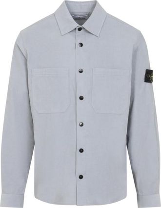 Stone Island Light Grey Regular Overshirt