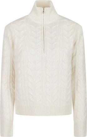 Max Mara Max Mara Truien - Dames - Truien - Wit - Maat: L Kasjmier