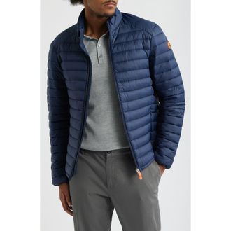 Save The Duck Alexander Water Repellent Puffer Jacket in Navy Blue at Nordstrom, Size Xx-Large