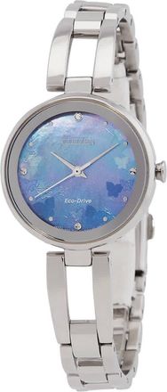 Citizen Eco-Drive Blue Dial Ladies Watch EM0801-85N