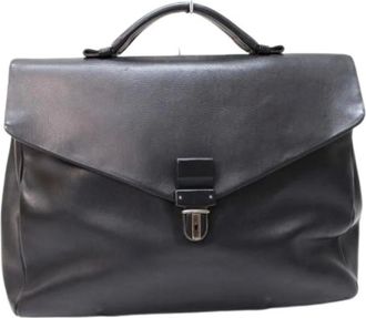 Bottega Veneta Pre-owned Handbags, male, Black, Size: ONE SIZE Pre-owned 113095 Briefcase