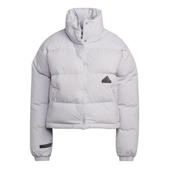 adidas (WMNS) adidas Puffer Jacket Asia Sizing Purple HM2902