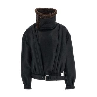 Halfboy Chaqueta Aviador Oversize - Jackets - Mujer - Negro - S