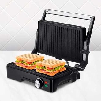 Ufesa Grill Compacto 1600w Ufesa Pr1600 Teide Negro