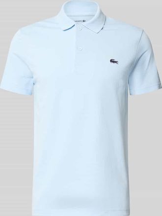 Lacoste Regular Fit Poloshirt aus Baumwoll-Mix in Hellblau, Gr&ouml;&szlig;e XXXL