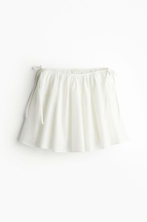 H&M Mini-Tellerjupe - Weiss