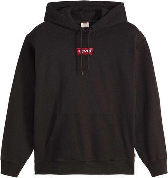 Levi's Heren Batwing Relaxed Fit Hoodie (Zwart)