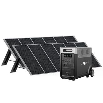 OEM Estaci&oacute;n De Energ&iacute;a Port&aacute;til - Aferiy - P310 - 3600w - 3840wh Lifepo4 - 2x 400w Paneles