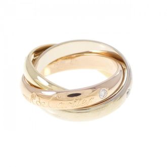 Cartier Yellow Gold (18K) Pink Gold (18K) White Gold (18K) Band Ring (Pre-Owned)