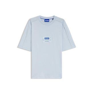 HUGO BOSS Cotton-jersey T-shirt with workwear logo label