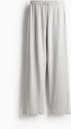 H&M Sweatpants im Washed-Look - Grau