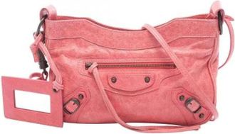 Balenciaga Pre-owned Hip Shoulder Bag - - Pre-owned - Donna - Rosa - ONE SIZE