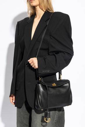 Balenciaga Rodeo Small Shoulder Bag, Womens, Black
