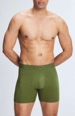 Savage x Fenty Boxer Briefs in Green Scene at Nordstrom, Size 4X-Large