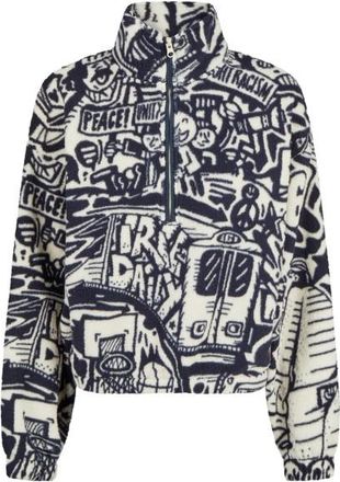 Iriedaily Arkta Teddy Troyer Fleecepullover f&uuml;r Damen | grau
