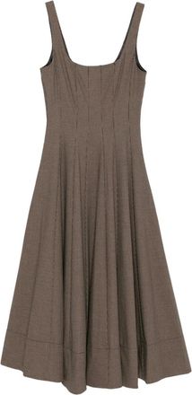 Staud Abito Wells - Marrone