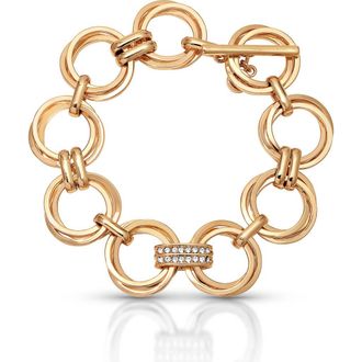 Ettika Complete Circle Chain Bracelet in Gold at Nordstrom
