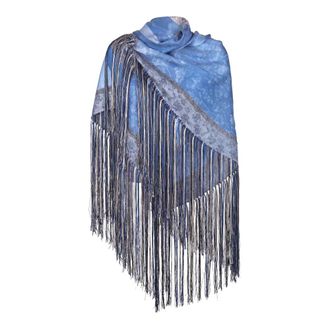 Pierre-Louis Mascia Silky Scarves, female, Blue, Size: ONE SIZE Aloeuw Scarf