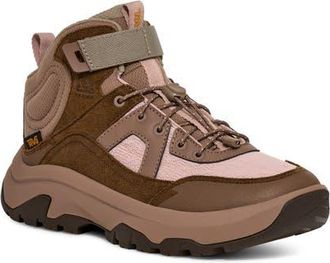 Teva Hurricane Daybreaker Mid Hiking Boot in Deep Mahogany/Rose Smoke at Nordstrom, Size 10.5