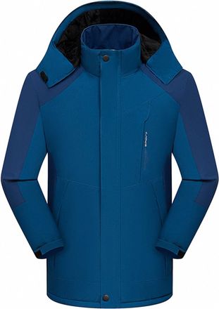 Generic Waterproof Coat Womens Plus Size - Womens Softshell Jacket With Hood Winter Raincoat 3 In 1 Jackets Full Zip With Hood Outerwear Faux Leather Softshel