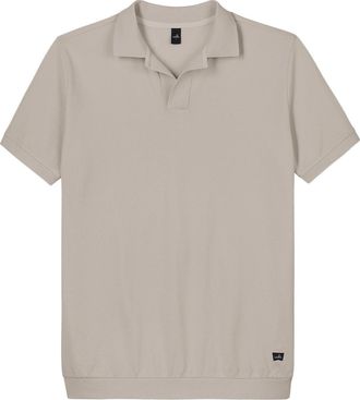 Wahts Mens Polo, TargetGroup:Men Stone Beige / XXL