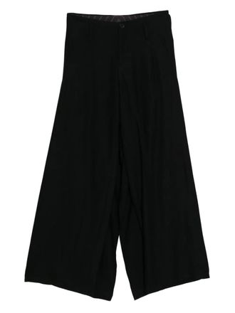 Limi Feu flared trousers - women - Cupro/Wool - 2 - Black