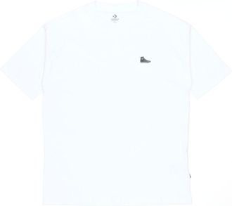 Converse Mens Converse SS22 Classic Chuck Printing Short Sleeve White 10020931-A01