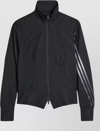 Yohji Yamamoto nylon single breasted coat