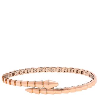 Bulgari 18kt Rose Gold Serpenti Viper Bracelet, Size L