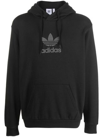 adidas Trefoil-logo hoodie - Black