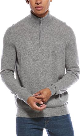 Amicale Cashmere 1/4-Zip Cashmere Sweater