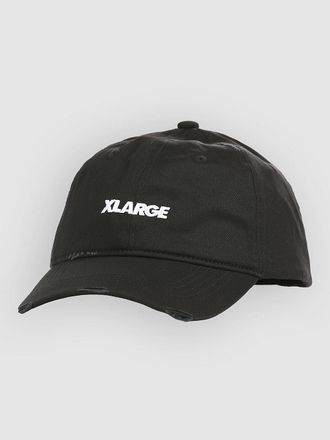 XLARGE Label Brand 6 Panel Cap schwarz