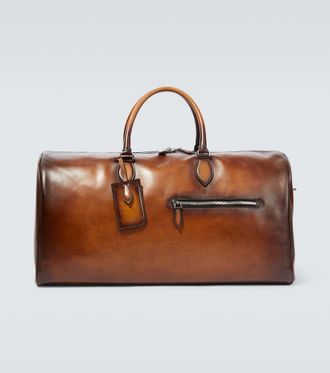 Berluti Jour Off leather travel bag