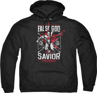 Gildan Batman V Superman False God Or Savior Adult Pull Over Hoodie / Hooded Sweatshirt