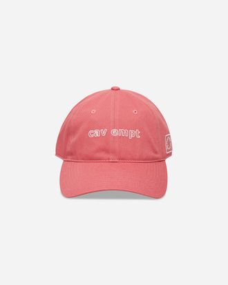Cav Empt Round Cap Red