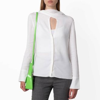 Ferragamo Ferragamo Sash Collar Long-Sleeved Shirt