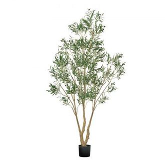 OEM &Aacute;rbol Artificial De Olivo Alto De 2438 Mm Planta Artificial De Pe Para Decoraci&oacute;n &Aacute;rbol Verde Planta Falsa Para Hogar, Oficina, Hotel, Centro Comercia