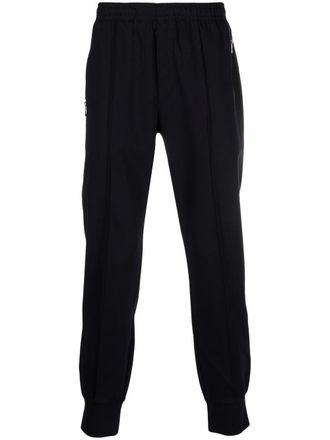 Emporio Armani Trainingsbroek met zijrits - Blauw