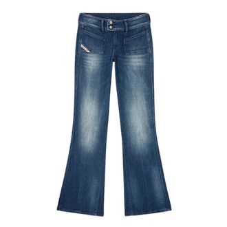Diesel 5 Pockets A138200Adbq - Dames - Bootcut Jeans - Blauw - W26 - Denim - Jeans