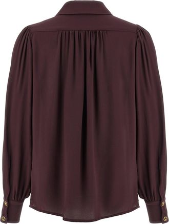 Elisabetta Franchi Blouse - Burgundy