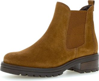 Gabor Sallis Agenda 92.781.43 Tan Suede Chelsea Boots