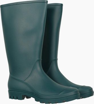 Mountain Warehouse Womens Mountain Warehouse Womens/Ladies Splash Wellington Boots - Blue/Green - Size: 4