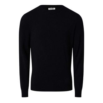 Replay Herentrui met ronde hals van katoenmix (Blauw)