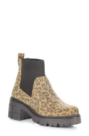 Bos. & Co. Bianc Lug Sole Chelsea Boot in Leopard/brown Maple/ at Nordstrom Rack, Size 9-9.5Us / 40Eu