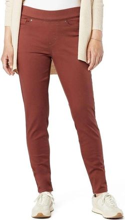 Signature by Levi Strauss & Co Signature by Levi Strauss & Co. Jeans Womens Brown Skinny Leg KFC1122